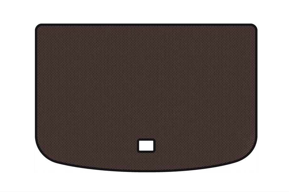 Audi A1 2010–2018 Rubberen kofferbakmat Carsuit (HB, 3-deurs, bruin) Image