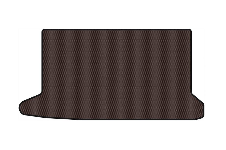 Audi A2 1999–2005 Rubberen kofferbakmat Carsuit V-1 (HB, bruin) Image