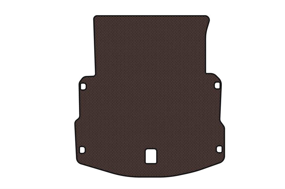 Audi A8 2018– Rubberen kofferbakmat Carsuit (Long, bruin) Image