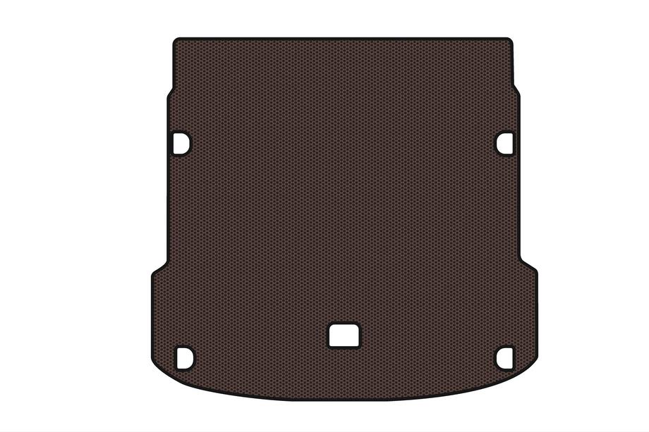 Audi e-Tron 2018–2022 Rubberen kofferbakmat Carsuit (Bruin) Image