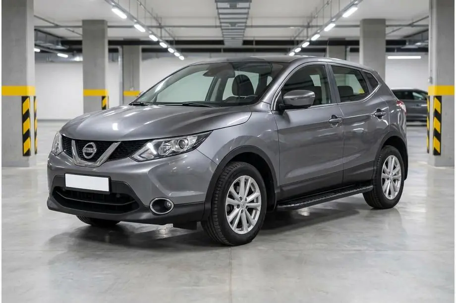 Nissan Qashqai 2014–2021 Bosphorus Black side steps (2 st., aluminium) Image
