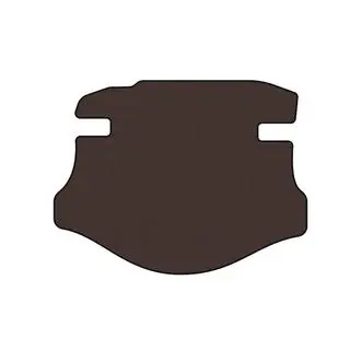 Rubberen kofferbakmat Carsuit (Bruin)