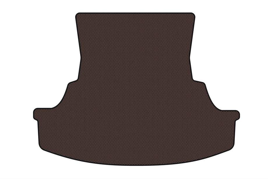 Chrysler C300 2004–2011 Rubberen kofferbakmat Carsuit (SD, bruin) Image