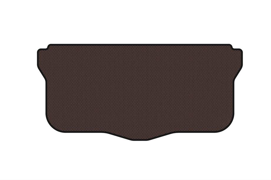 Citroen C-1 2005–2014 Rubberen kofferbakmat Carsuit (HB, bruin) Image