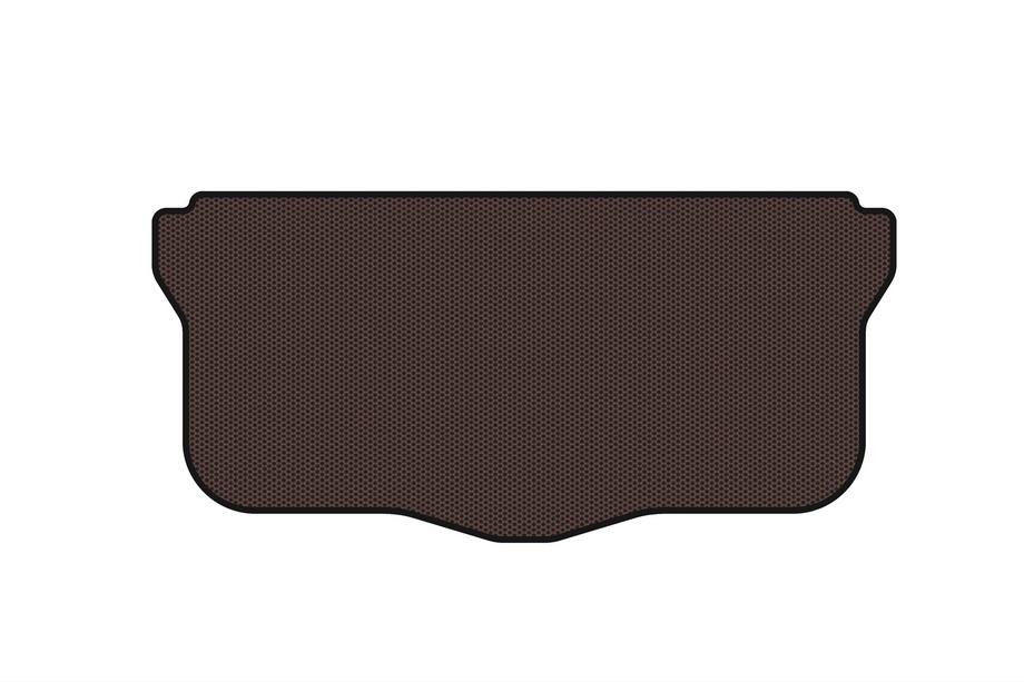 Citroen C-1 2014–2021 Rubberen kofferbakmat Carsuit (HB, bruin) Foto 1