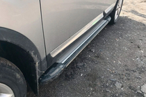 Nissan Qashqai 2014–2021 Rainbow zijtreden (set van 2, aluminium) foto 3