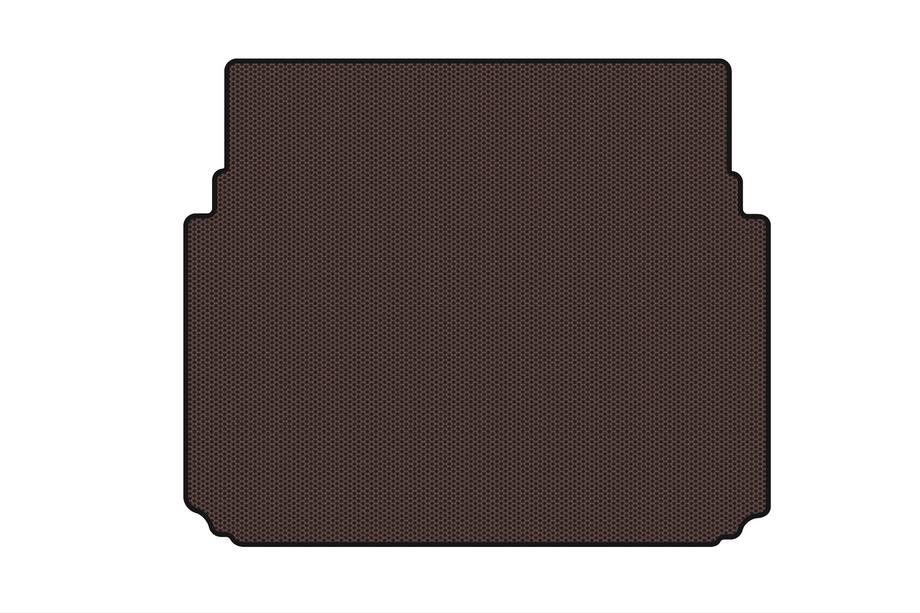 Citroen C5 Aircross 2017–2025 Rubberen kofferbakmat Carsuit (bovenste, bruin) Foto 1