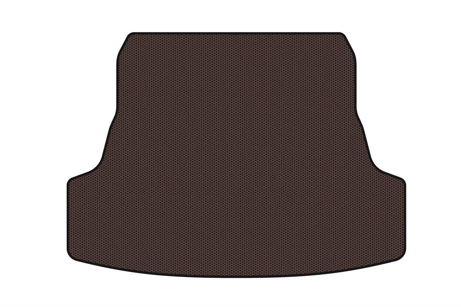 Daewoo Nubira 1997–1999 Rubberen kofferbakmat Carsuit (SD, bruin) Foto 1