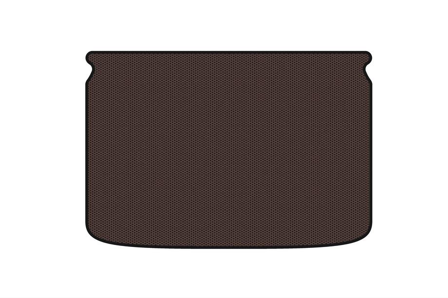 Fiat 500/500L 2013–2022 Rubberen kofferbakmat Carsuit (voor 500L, Bruin) Foto 1