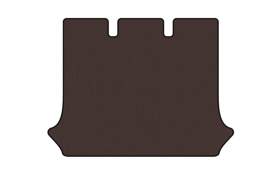 Fiat Doblo I 2001–2005 Rubberen kofferbakmat Carsuit (Bruin) Image