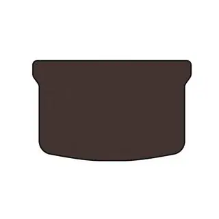 Rubberen kofferbakmat Carsuit (HB, bruin)
