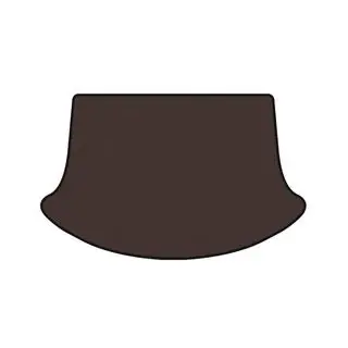 Rubberen kofferbakmat Carsuit (Bruin)