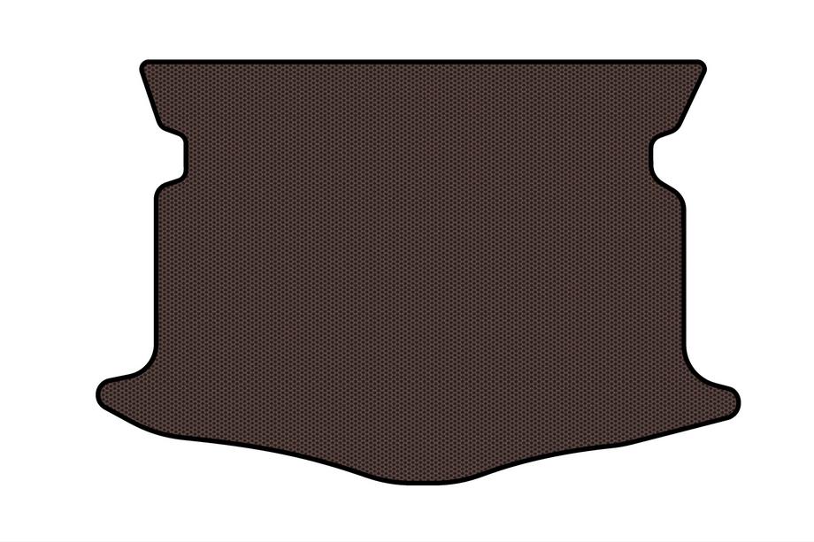Honda FR-V 2004–2009 Rubberen kofferbakmat Carsuit (Bruin) Foto 1