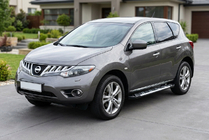 Nissan Murano 2008–2014 Sunrise side steps (set van 2, aluminium) foto 1