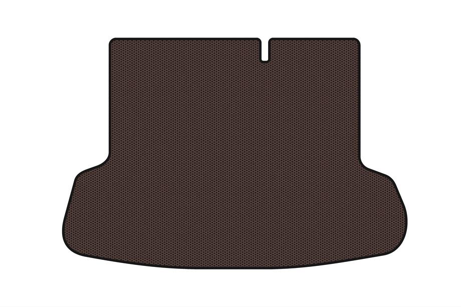 Hyundai Accent 2006–2010 Rubberen kofferbakmat Carsuit (SD, bruin) Image