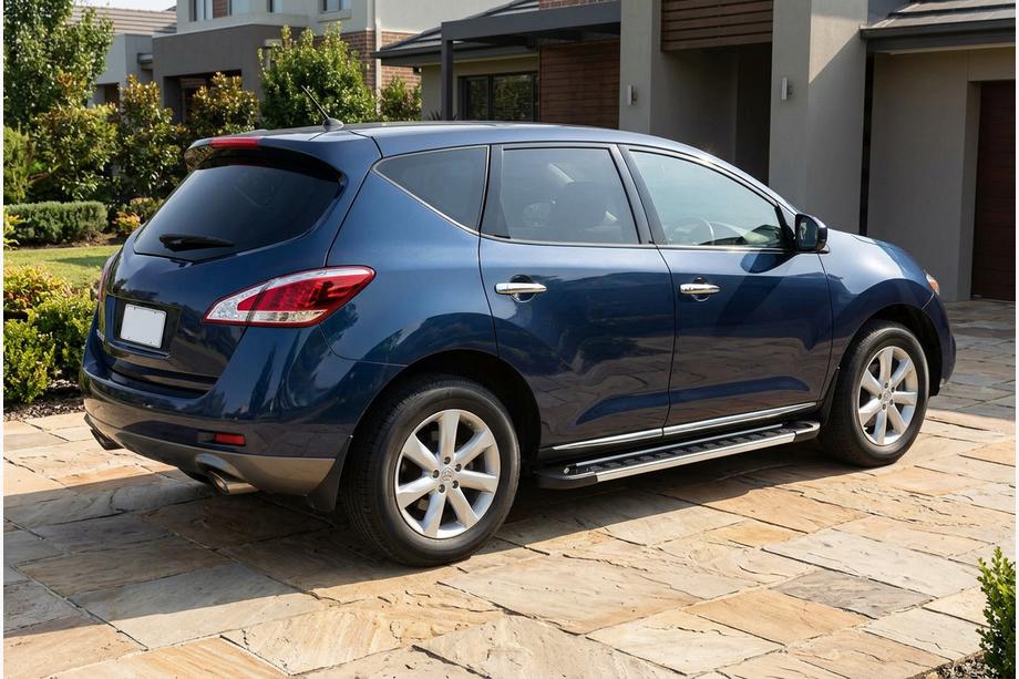 Nissan Murano 2008–2014 Zijtreden RedLine V1 (2 stuks, aluminium) Image