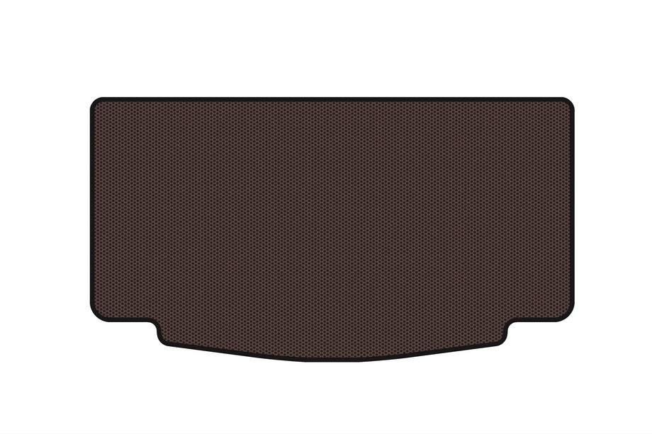 Hyundai I-10 2014–2017 Rubberen kofferbakmat Carsuit (HB, bruin) Image