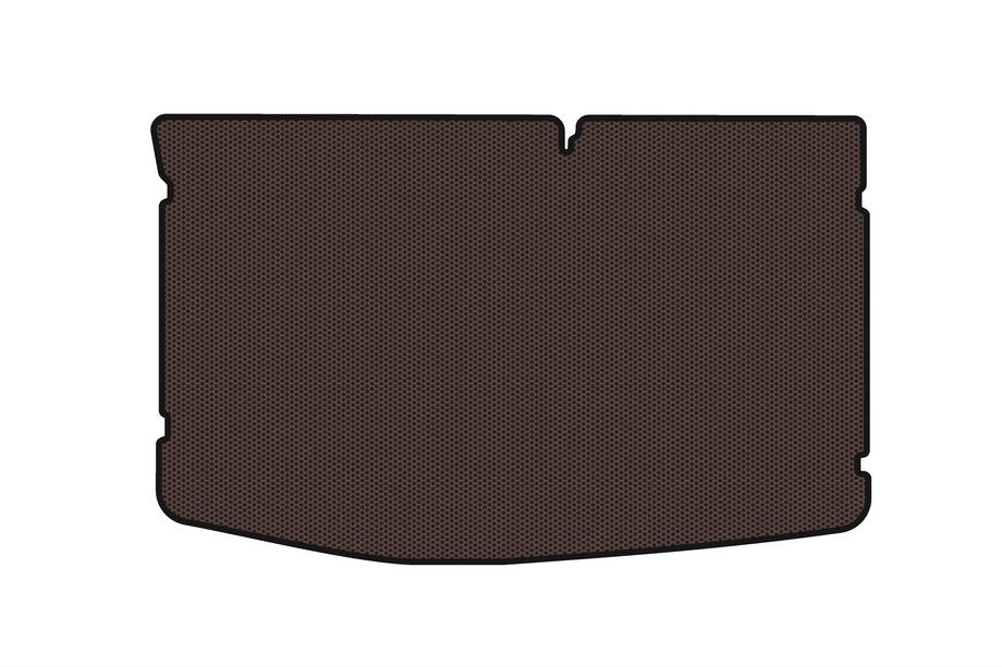Hyundai I-20 2008–2012 Rubberen kofferbakmat Carsuit (HB, bruin) Foto 1