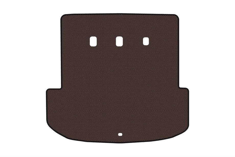 Hyundai Palisade 2018–2025 Rubberen kofferbakmat Carsuit (7-zits, bruin) Image