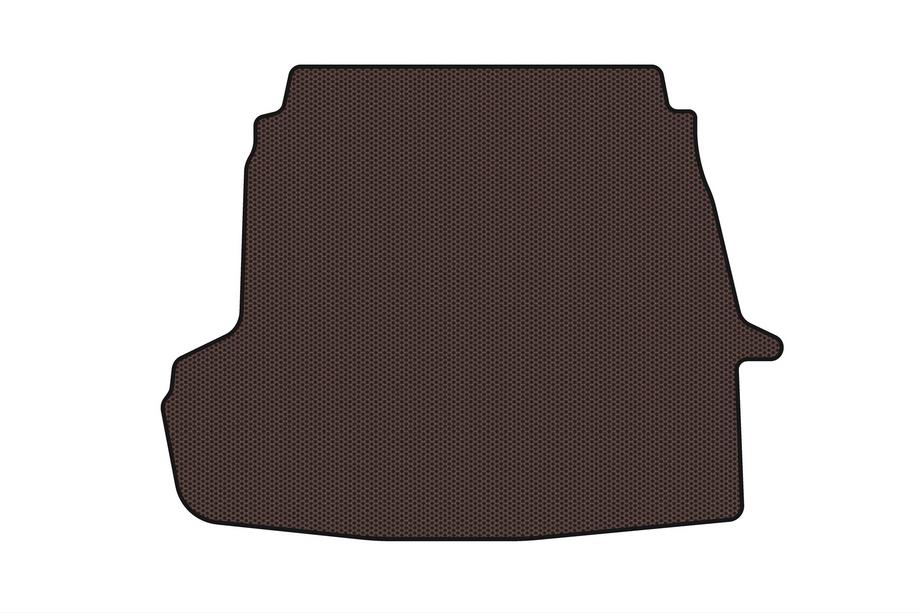 Hyundai Sonata YF 2010–2014 Rubberen kofferbakmat Carsuit V-2 (Bruin) Image