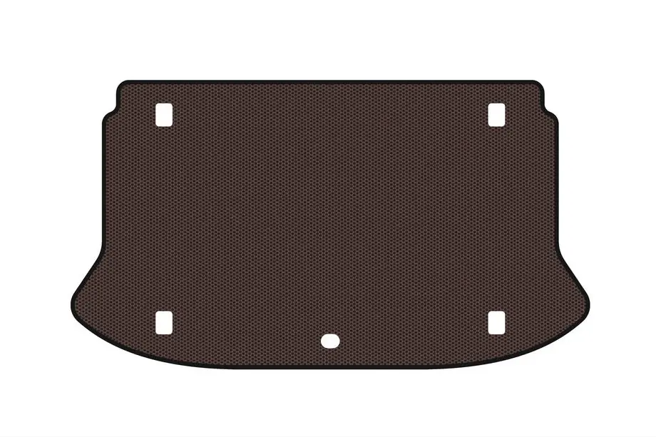 Hyundai Venue 2019– Rubberen kofferbakmat Carsuit (Bruin) Image