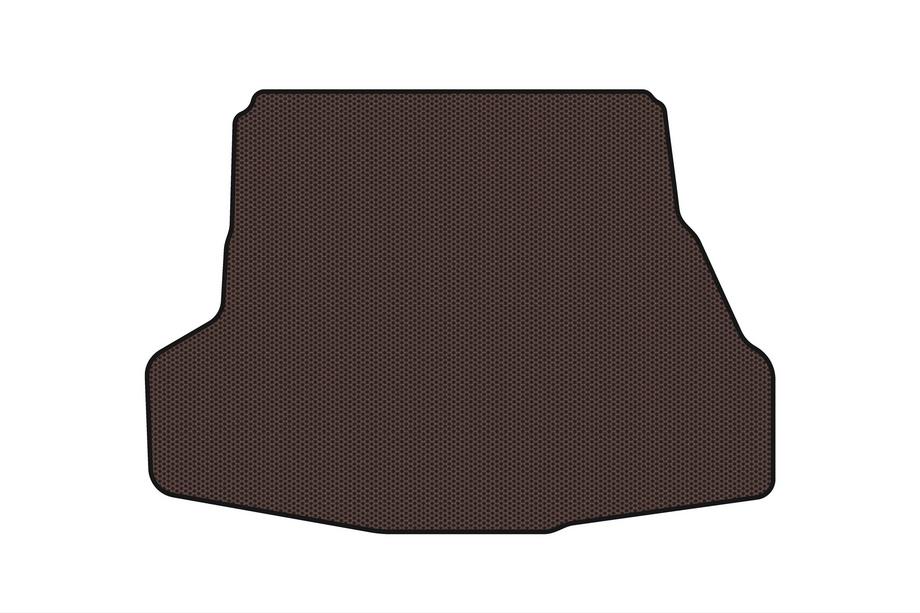 JAC J5 2011–2019 Rubberen kofferbakmat Carsuit (SD, bruin) Foto 1