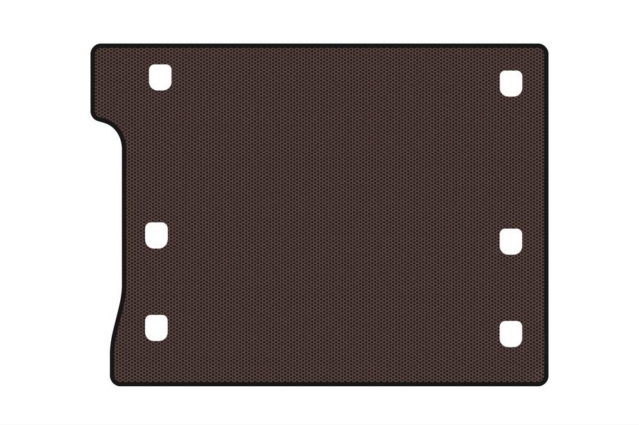 Jeep Wrangler 2018– Rubberen kofferbakmat Carsuit (Rubicon Unlimited/5-deurs, bruin) Foto 1
