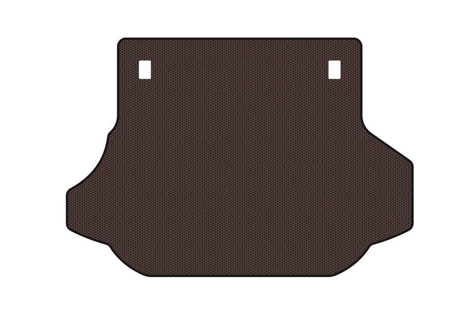 Kia Carens 1999–2012 Rubberen kofferbakmat Carsuit (Bruin) Image