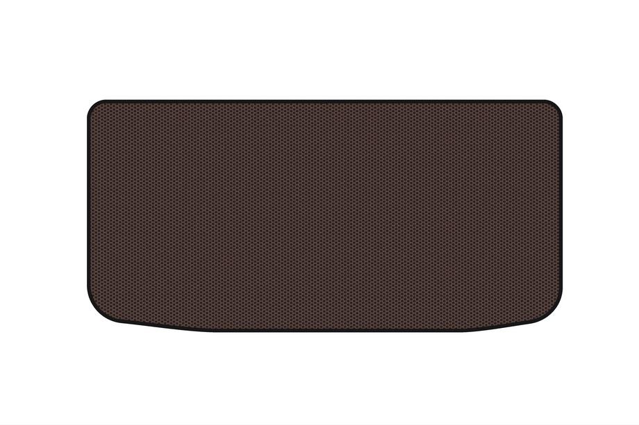 Kia Carnival 2014–2020 Rubberen kofferbakmat Carsuit (Bruin) Foto 1