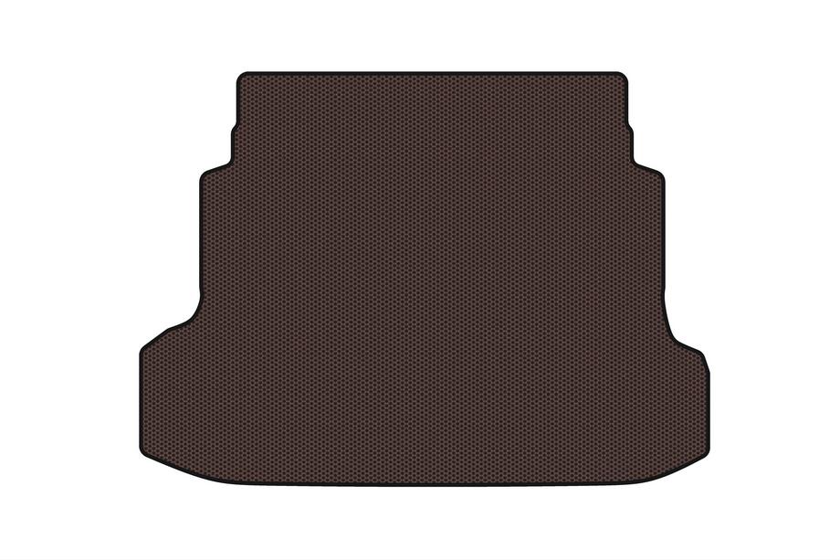 Kia Cerato 2 2010–2013 Rubberen kofferbakmat Carsuit (SD, bruin) Foto 1