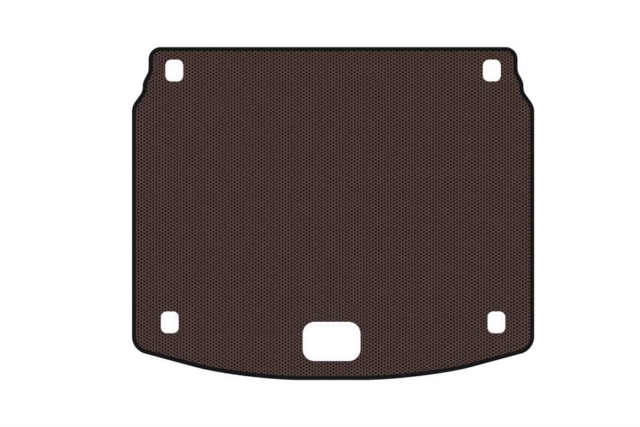 Kia Cerato 4 2019– Rubberen kofferbakmat Carsuit (Bruin) Foto 1