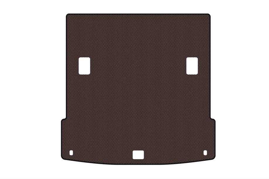 Kia Mohave 2008–2016 Rubberen kofferbakmat Carsuit (Bruin) Foto 1