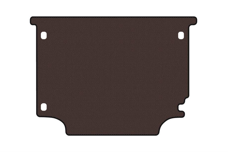Land Rover Defender 2019– Rubberen kofferbakmat Carsuit (5-deurs, bruin) Foto 1