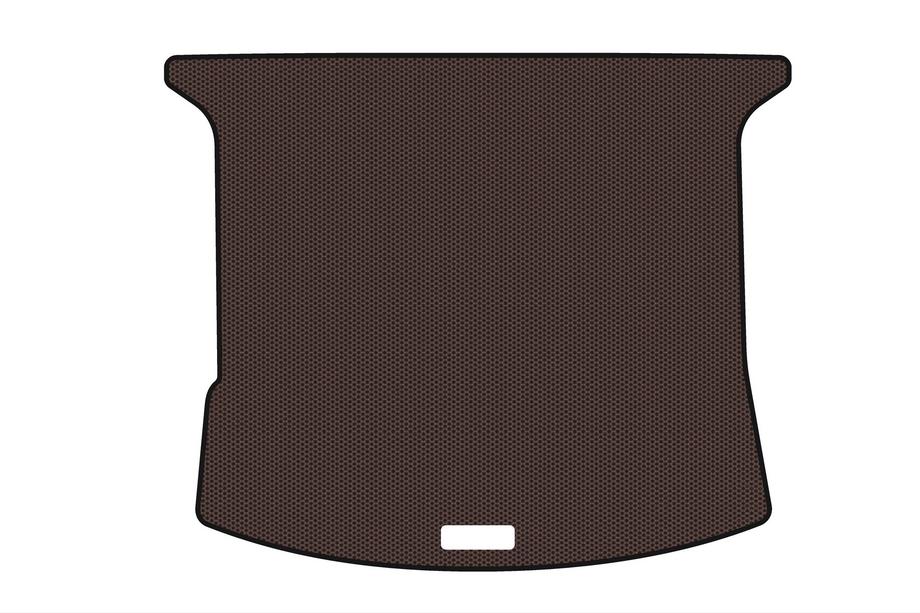 Mazda 5 2005–2009 Rubberen kofferbakmat Carsuit (2 rijen, 7-zits, bruin) Foto 1