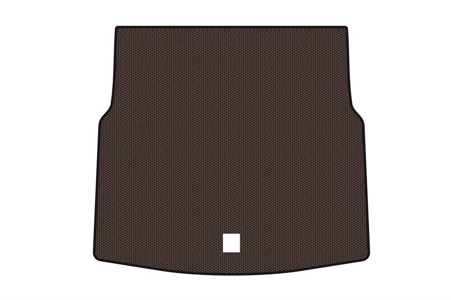 Mercedes C-klasse W205 2014–2021 Rubberen kofferbakmat Carsuit (SD, bruin) Image
