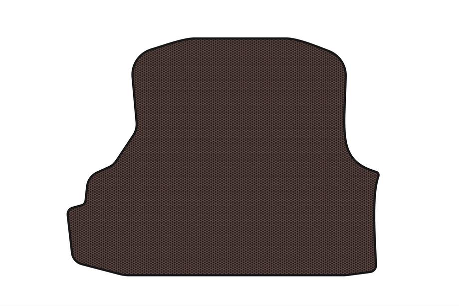 Mercedes C-klasse W202 1993–2001 Rubberen kofferbakmat Carsuit (SD, bruin) Foto 1