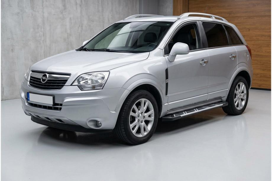 Opel Antara 2006–2017 Sunrise side steps (set van 2, aluminium) Image