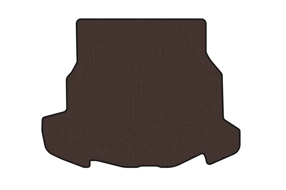 Mercedes CLK W209 2002–2010 Rubberen kofferbakmat Carsuit (Coupé, bruin) Image