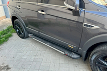 Opel Antara 2006–2017 Zijtreden RedLine V1 (2 stuks, aluminium) 2007-2015 foto 2