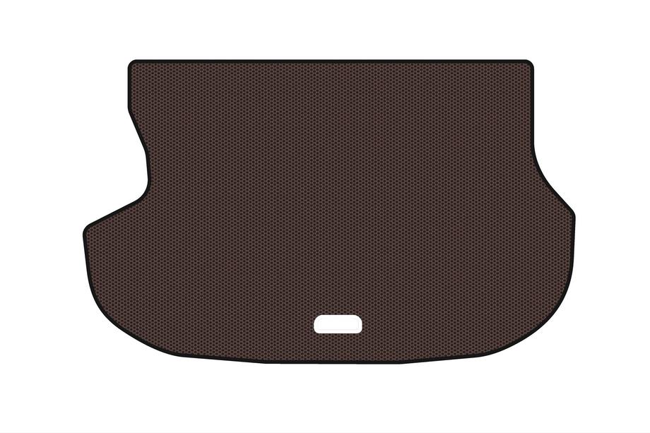 Mitsubishi Outlander 2001–2006 Rubberen kofferbakmat Carsuit (Bruin) Image