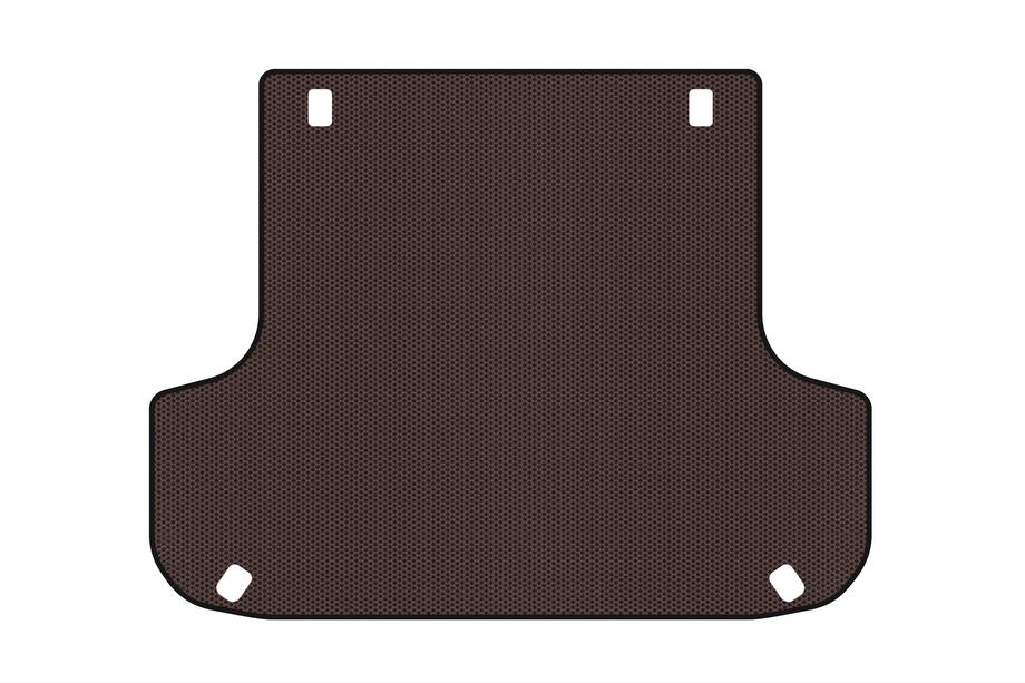 Mitsubishi Pajero Sport 1996–2007 Rubberen kofferbakmat Carsuit (Bruin) Image