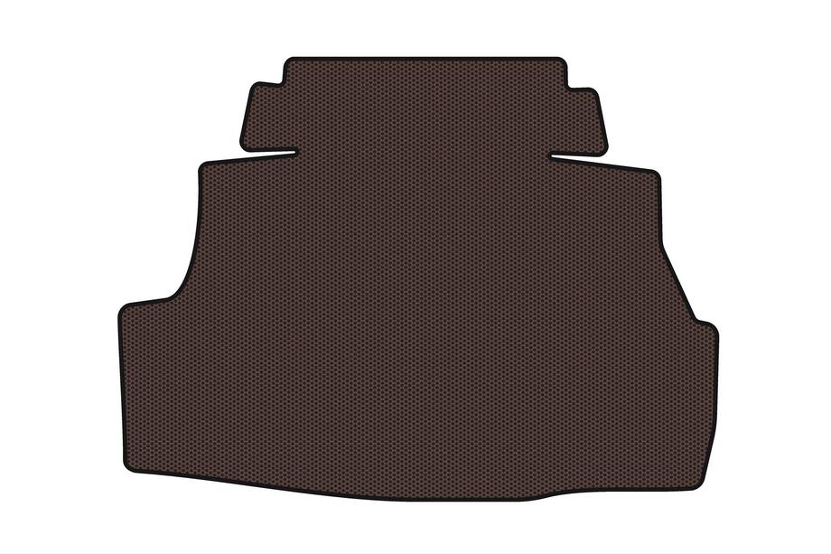 Nissan Almera N16 2000–2006 Rubberen kofferbakmat Carsuit (SD, bruin) Image