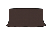 Nissan Micra K12 2003–2010 Rubberen kofferbakmat Carsuit (HB, bruin) foto 1