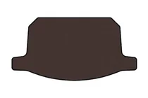 Nissan Qashqai 2021– Rubberen kofferbakmat Carsuit (Hybrid, bruin) foto 1