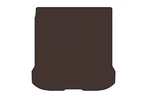 Nissan Quest 2011–2017 Rubberen kofferbakmat Carsuit (met 2e zitrij, 7-zits, bruin) foto 1