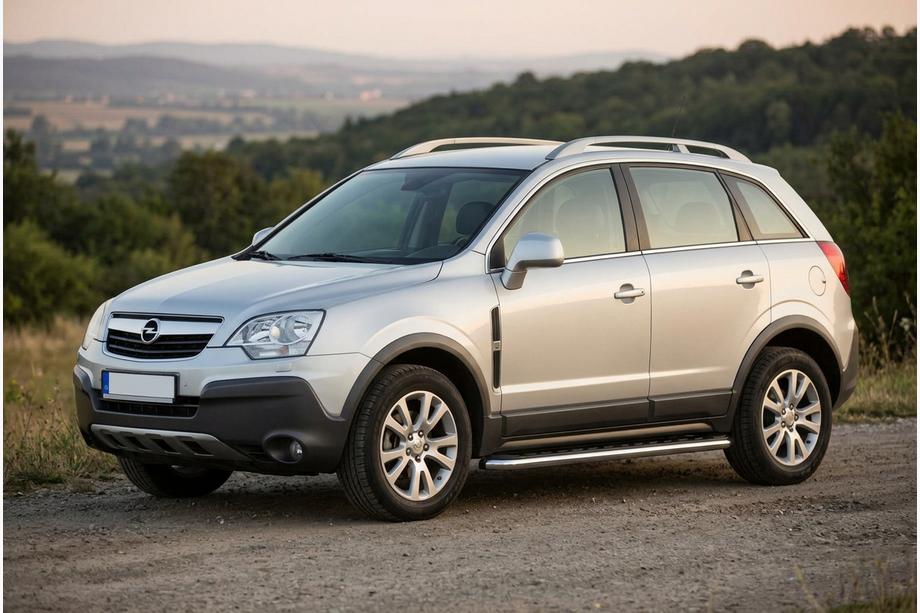 Opel Antara 2006–2017 Maydos V1 zijtreden (set 2 stuks, aluminium + RVS) Image