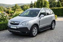 Opel Antara 2006–2017 Bosphorus Black side steps (2 st., aluminium) foto 1