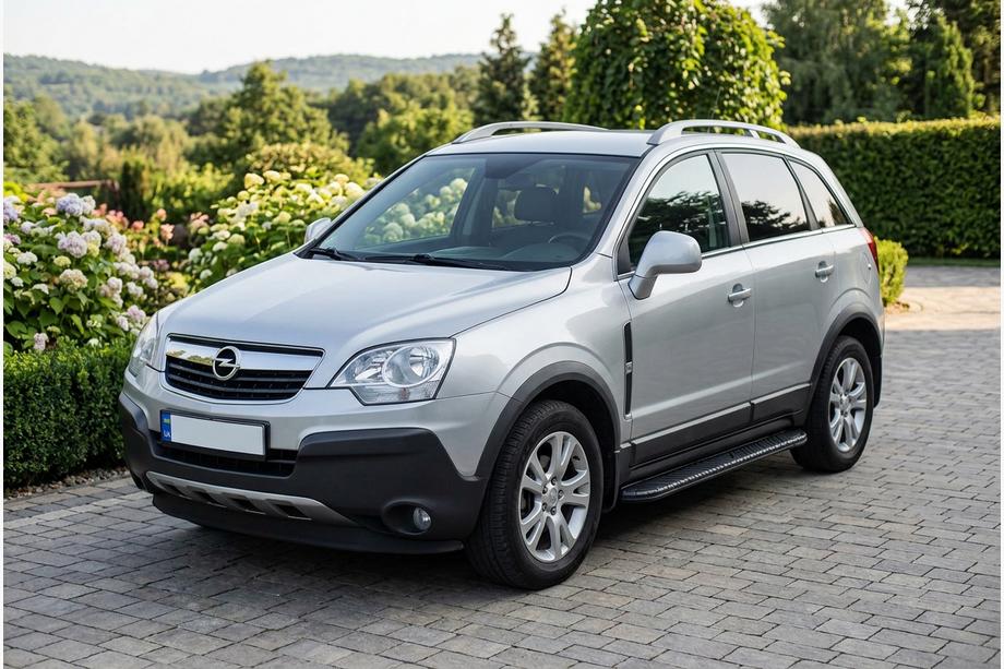 Opel Antara 2006–2017 Bosphorus Black side steps (2 st., aluminium) 2007-2015 Image