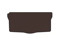 Peugeot 107 2005–2014 Rubberen kofferbakmat Carsuit (HB, bruin) foto 1