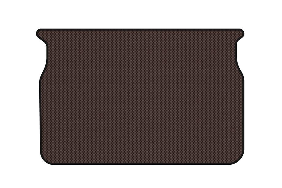 Peugeot 208 2012–2019 Rubberen kofferbakmat Carsuit (HB, 5-deurs, bruin) Image